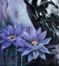 Owl with Lilac Flowers - Image 3
