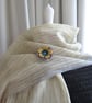 Felt flower brooch - Image 3