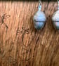Petite pewter acorn earrings - Image 3