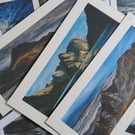 8"x20" Fine Art Limited Edition Mounted Prints