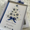 Personalised Handmade Christmas Card Gift Boxed Husband Mum Dad Boyfriend 