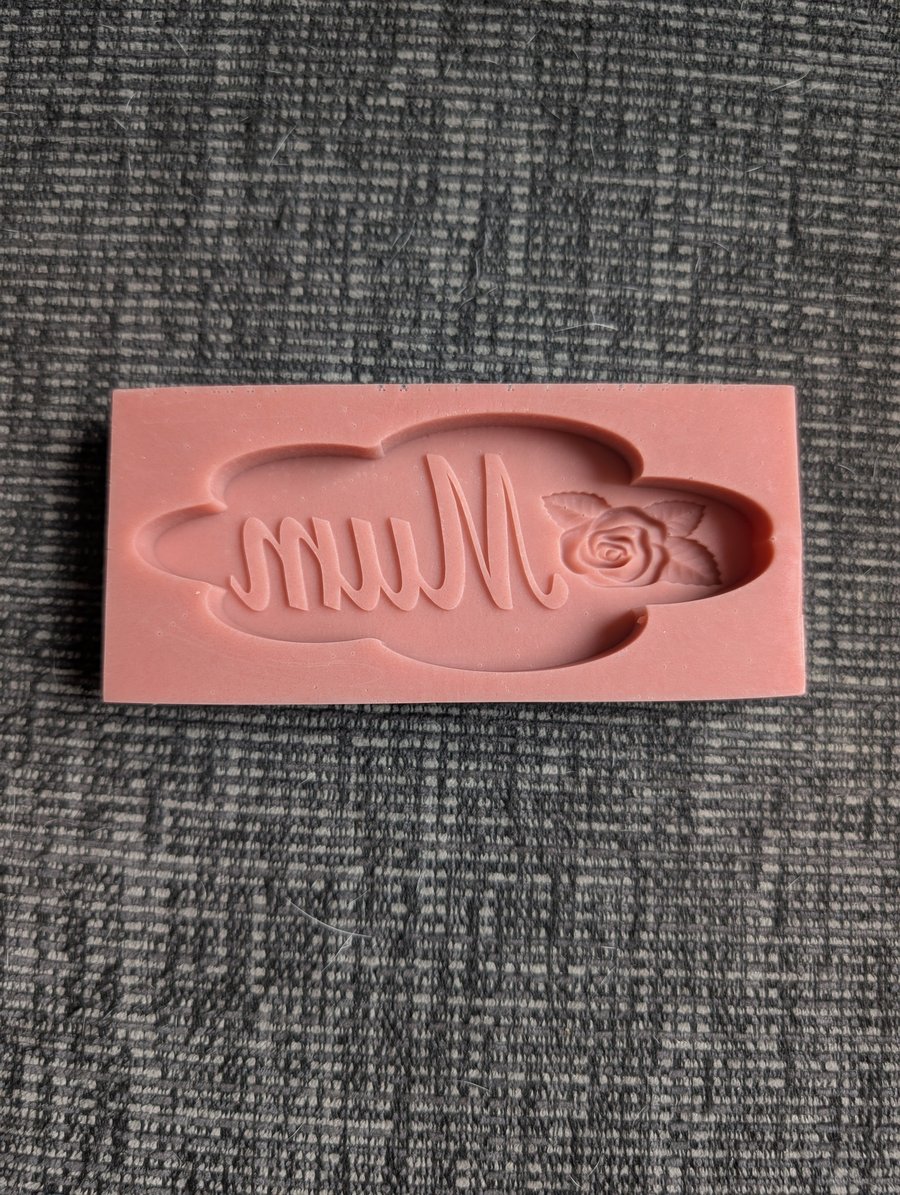 Cloud Mum Wax Melt Silicone Mould