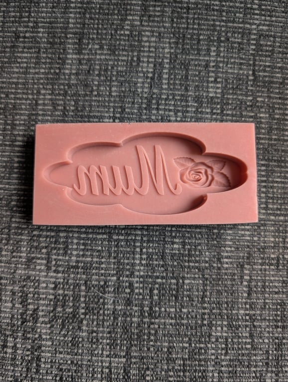 Cloud Mum Wax Melt Silicone Mould