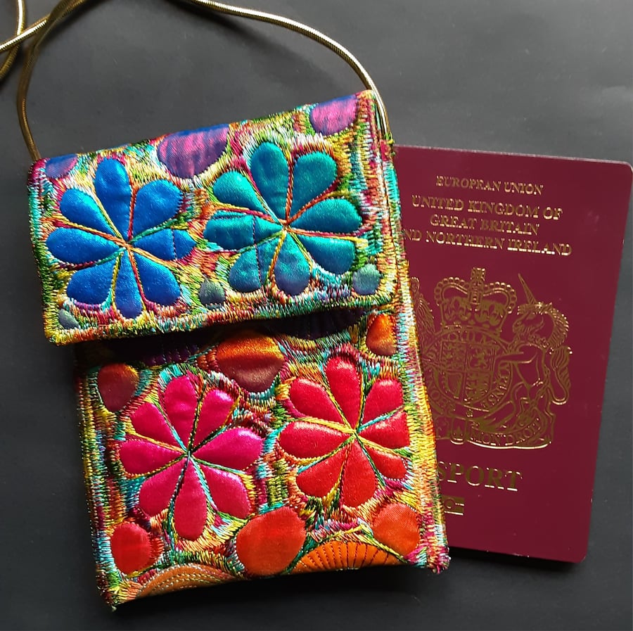 Reserved for Tracy Passport Holder Necklace 