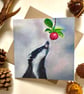 The Midnight Feast Blank Greeting Card - Image 1