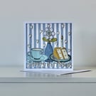 Handmade Blank Birthday Card