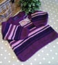 Baby Aran Hand Knitted Jumper with 25% Merino Wool 12- 18 mths - Image 1