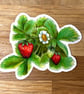 Strawberry Plant Sticker - Image 2