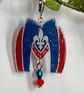 Ice Hockey Fan Earrings - Bookish Sports Merch Aesthetic Hoops - Image 6