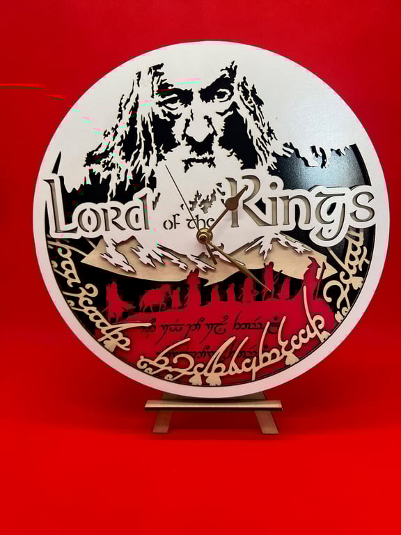 Stunning Lord of the Rings Clock