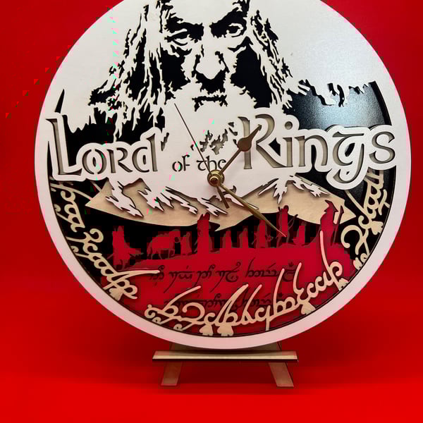 Stunning Lord of the Rings Clock