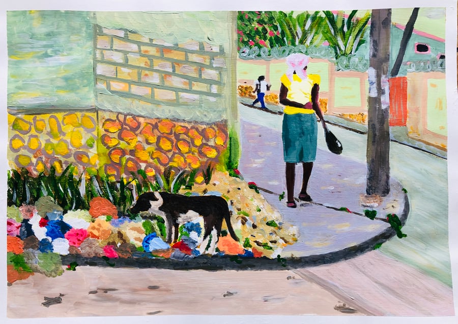 Garbage Flowers (named by Teyo aged 3)