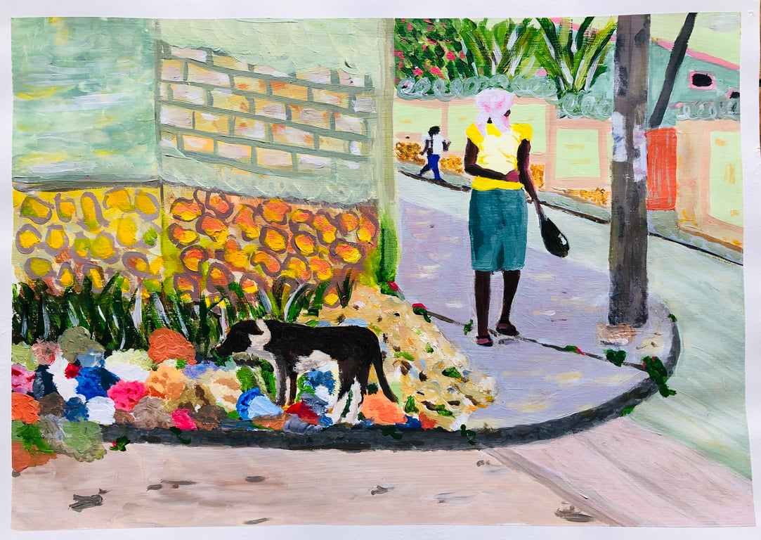 Garbage Flowers (named by Teyo aged 3)