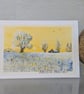 Last Rays. Blank Card. Original Art 260208 - Image 5