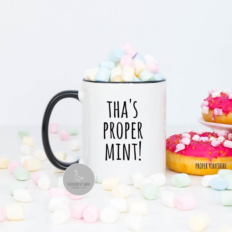 Funny Yorkshire mug, gift for him, gift for yorkshire dad, Yorkshire phrases, yo