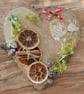 Rustic Christmas Wall Hanging with Dried Orange, Cinnamon & Pinecones. - Image 6