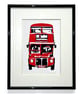 London Bus Linocut - Image 5