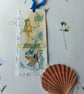 Hand drawn bookmark ' mermaid making waves' - Image 2