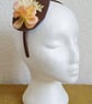 Handmade Fascinator 'Nutmeg' - Image 1