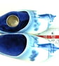 Delft clogs pin cushion with thimble holder.  - Image 8