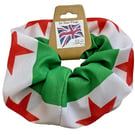 Syria Syrian Rebel 3 Star Flag Hair Scrunchie Scrunchies Accessory Band Elastic