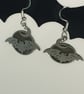 Gothic Bat Earrings  - Image 1