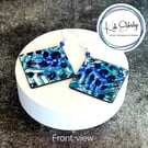 Handmade Wearable Art Statement Earrings Sterling Silver
