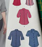 Woman's Shirt Pattern Size 8 - 18 New Look 6394 Multi Styles New Unused - Image 5