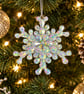 Christmas Snowflake Tree Decorations - made to order - Image 2