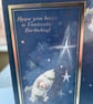 A little boy in a spaceship happy birthday card - Image 2