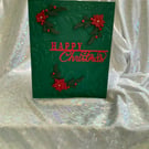 Embossed in Green and Red