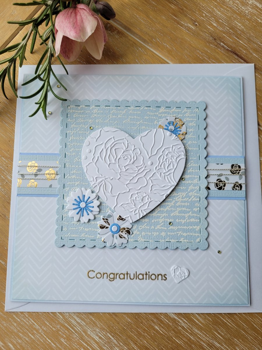 Heart Wedding Card