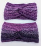 Twisted crochet earwarmers - Image 5