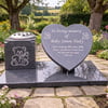 Baby Grave Plaque Memorial Grave Marker Flat Grave Stone  Grave Vase Headstone