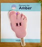 Holographic Pink Foot Ice Cream - Cute Retro Lolly Vinyl Sticker - Image 4