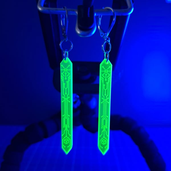 Dropsaber Cyber Earrings