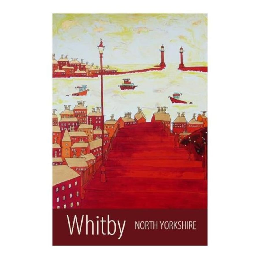 Whitby print - unframed