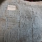 Super Soft Patterned Baby Blanket Blue