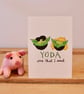 Yoda One That I Want - Star Wars Grease Pun - Postcard - A6 Print