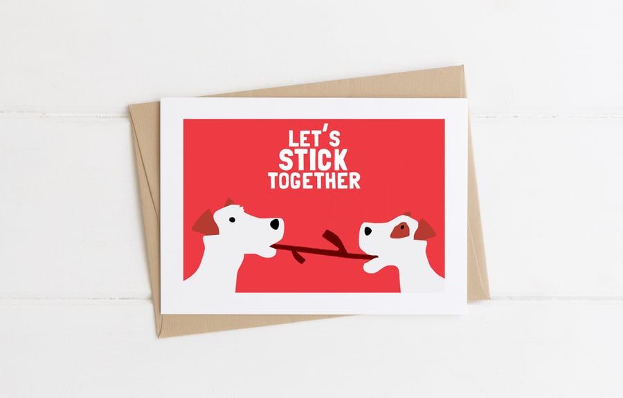 Valentine's Day Card for Dog Lovers