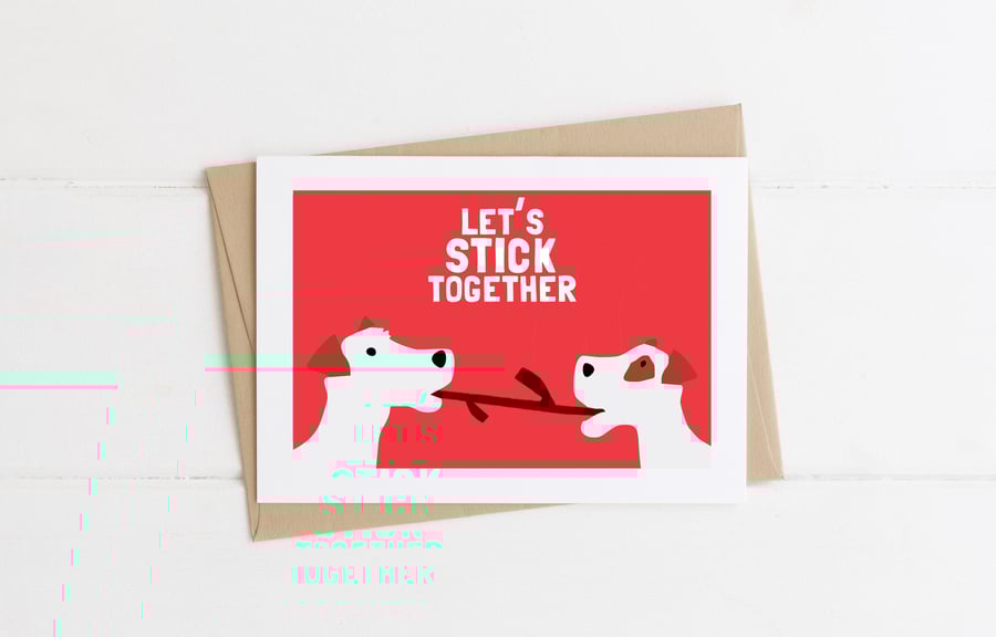 Valentine's Day Card for Dog Lovers