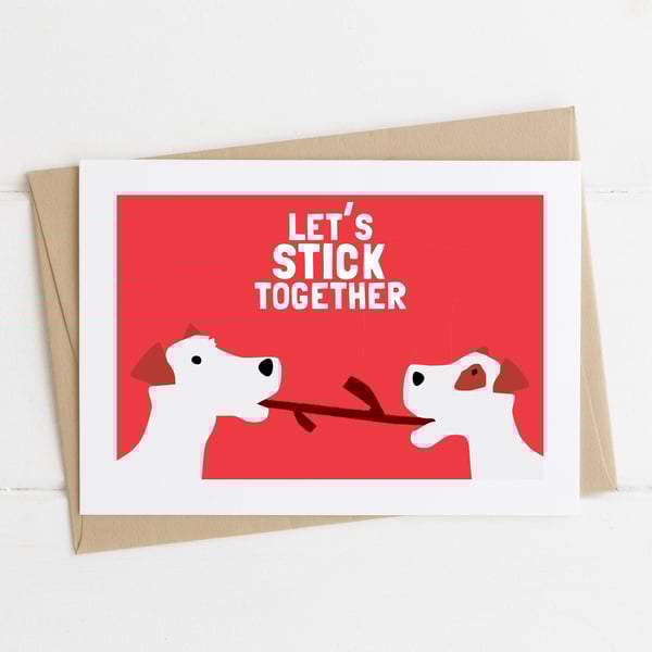 Valentine's Day Card for Dog Lovers