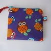 Half Price Sale Little Purple Owls Purse