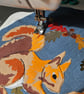 'Red Squirrels & Acorn heart', Valentine's day, Love, Wedding, Anniversary  - Image 4