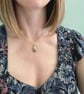 Handmade Silver Oak Leaf Necklace - Image 2