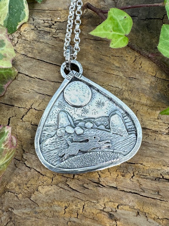 By the Stones Hare Pendant