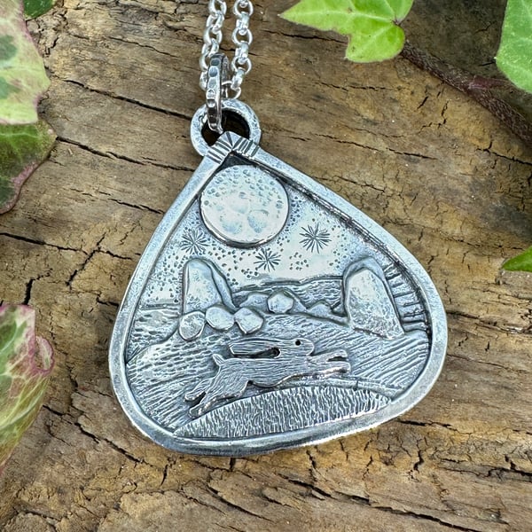 By the Stones Hare Pendant