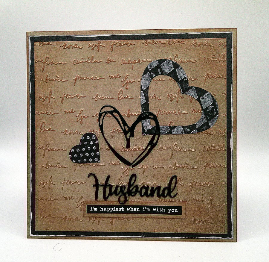 Husband Anniversary or Valentine's Card