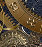 Personal Astrological Art - Brass and Leather Astrology Chart - DOWNLOAD - Image 5