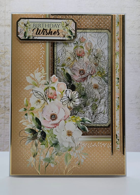 Handmade Card Birthday Wishes